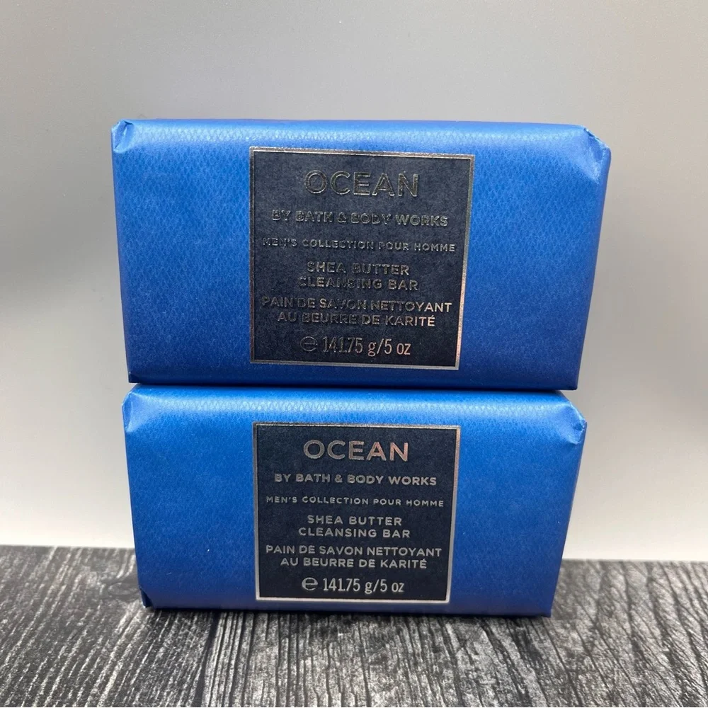 Bath & Body Works Mens Ocean Scented Bar Soaps lot of 2